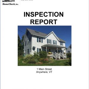 Vermont Home Inspection Report